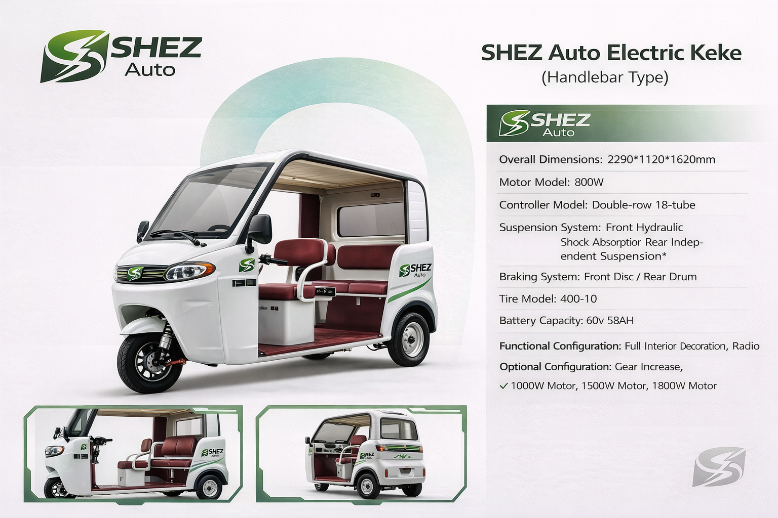 Green SHEZ mini EV