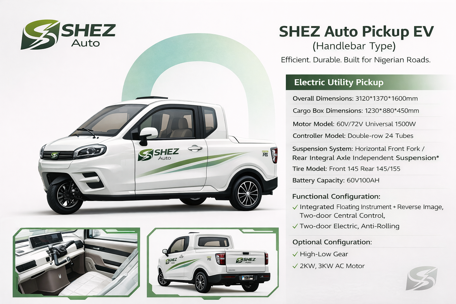 SHEZ Seagull mini EV gallery